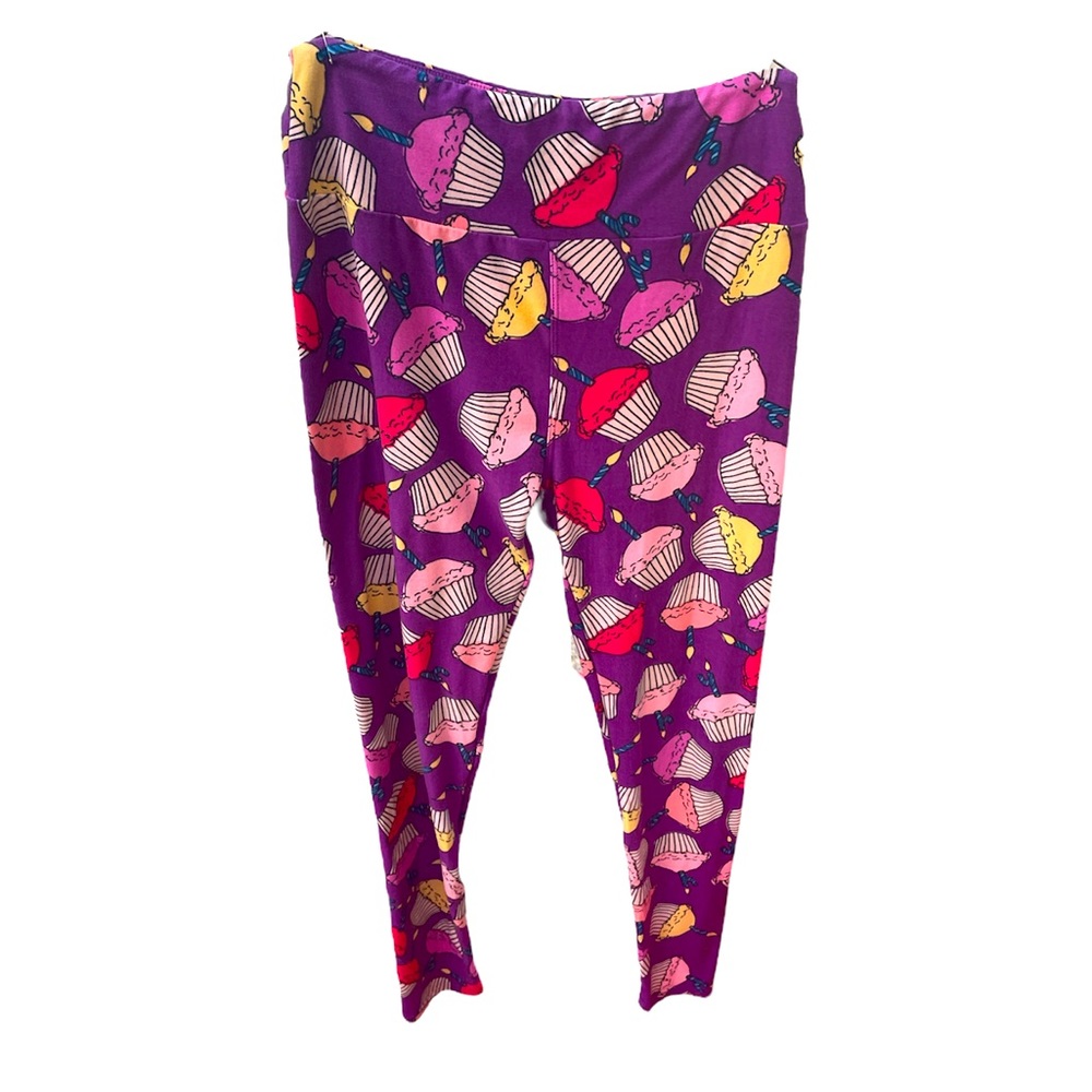 LuLaRoe • Girls Cupcake Leggings | Tween One size